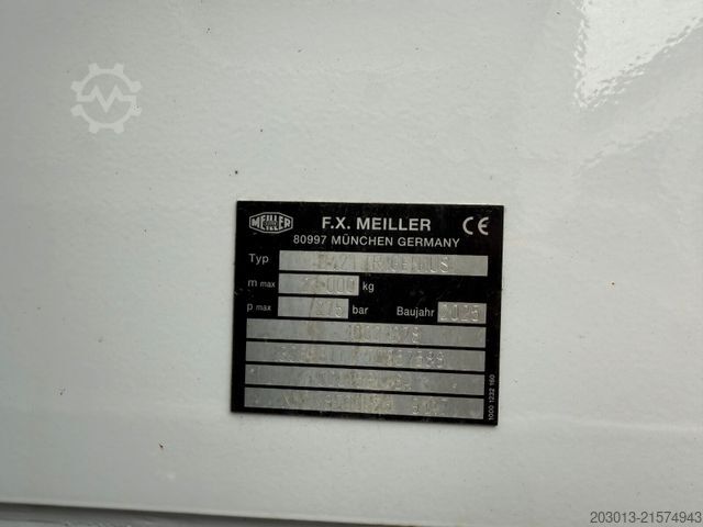 Tresidig tippbil MERCEDES-BENZ AROCS 3548 8x4 Euro 6 Meiller Kipper Bordmatik