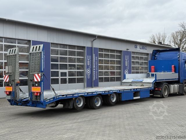 Låglastarsläpvagn  ELBO EN04 Tieflader 3 Achs / 2 Liftachsen