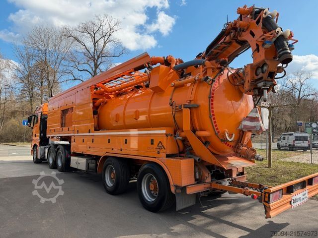 Semitrailer ASSMANN Assmann Saug /Druck Kombi Spüler Recycling