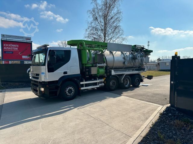 Vakuumtankbil IVECO Stralis 260S48 Sinz ADR SaugDruck Kombispül.Recy