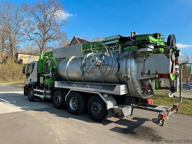 Vakuumtankbil IVECO Stralis 260S48 Sinz ADR SaugDruck Kombispül.Recy
