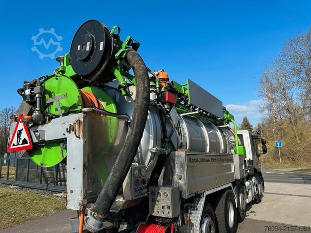 Vakuumtankbil IVECO Stralis 260S48 Sinz ADR SaugDruck Kombispül.Recy