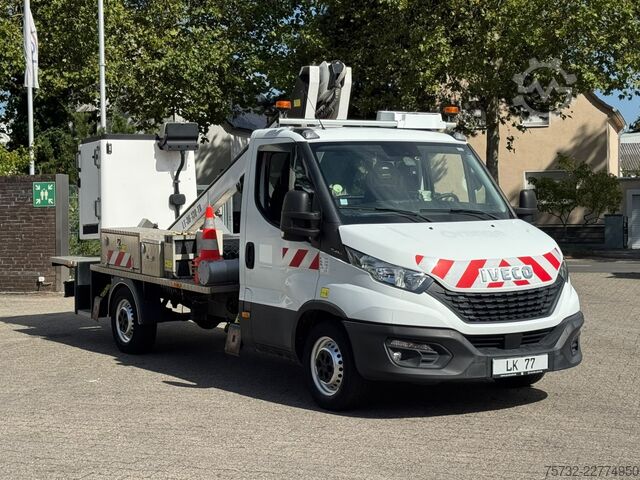 Lastbilmonteret arbejdsplatform Iveco Daily  35-140 Bühne Versalift 13m 2 Personen Korb 200kg