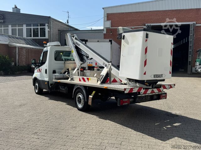 Lastbilmonteret arbejdsplatform Iveco Daily  35-140 Bühne Versalift 13m 2 Personen Korb 200kg