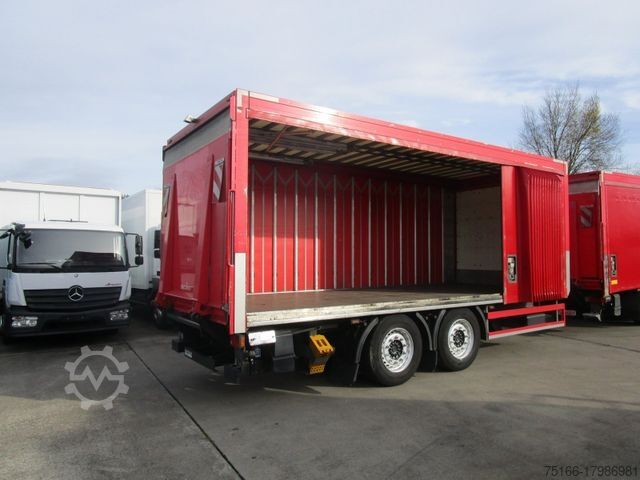 Open aanhangwagen met zeil SPIER 2-Achs TANDEM-Anhänger Getränkepritsche LBW 2 T