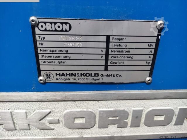 Vlakslijpmachine - Horizontaal ELB-ORION 1555