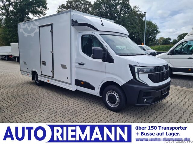 Vrachtwagen met bakwagen Renault Master New 35 Tiefrahmen Koffer dCi 170 KAMERA