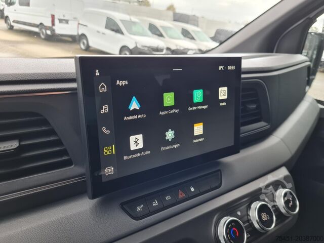 Curtain sider van Renault Master Pritsche Schiebe Plane Schlafkab LBW Luftfederung