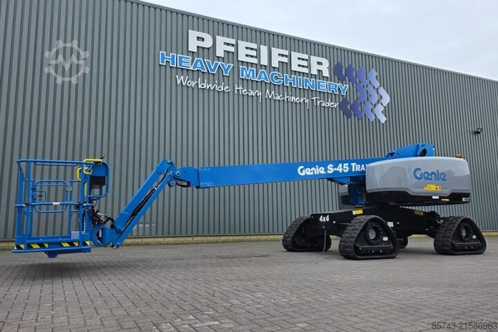 Platforma teleskopowa Genie S45XC Trax Valid inspection, *Guarantee! Diesel, 4