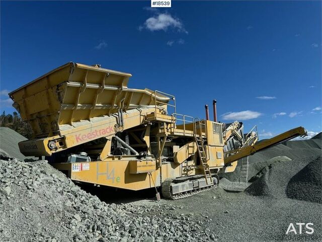 Puinbreker Keestrack H4e Concrusher WATCH VIDEO