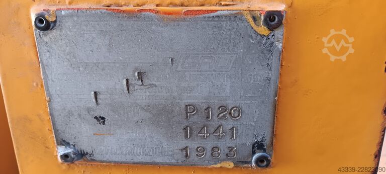 żuraw samojezdny MANGHI P 120 Diesel