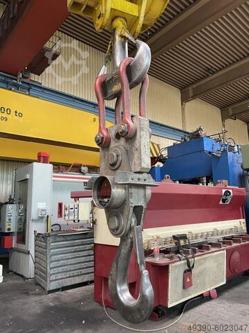 Zugkraftmeßgerät, Kranwaage mit Speicher und Drucker für die Messwerte, Schwerlastwaage, Lastenwaage MWT 142