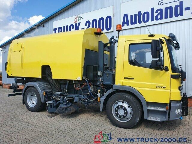 Οδοκαθαριστικό μηχάνημα Mercedes-Benz 1518 Winterdienst - Streuer - Kehrmaschine 1.Hd