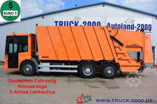 Vuilniswagen Mercedes-Benz Econic 2633 Faun Variopress 522 Zöller Schüttung