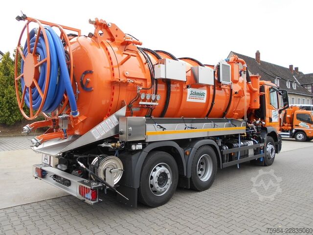 Vakuová cisterna MAN TGM 26.320 6x2-4 BL / Faros 14/1 piston