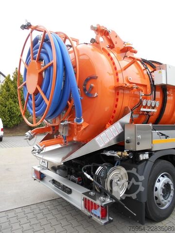 Vakuová cisterna MAN TGM 26.320 6x2-4 BL / Faros 14/1 piston