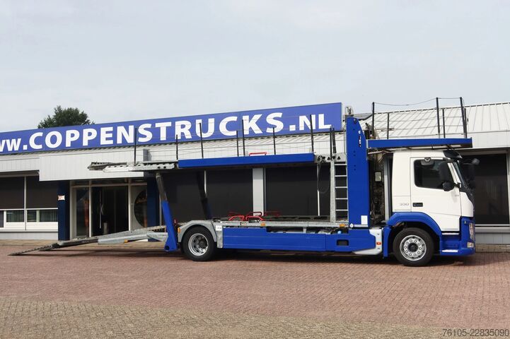 Bestelwagen autodrager Volvo FM 330 5 car transporter KASSBOHRER, 4x2