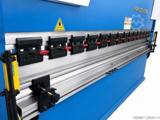 HYDRAULISCHE CNC-SERVO-ABKANTPRESSE 4 a. Metal Technics Polska MTP-3212 MTP 125X3200