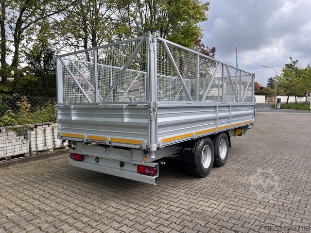 Tipvognstrailer Möslein TTD 14  5,70 m  14 t Tandem- Kipper Tieflader 5,70 m lang, Breite Reifen-- Neufahrzeug --