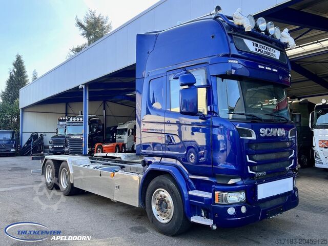 Chassis cabine Scania R730 V8 6x4, Retarder, Clutch! PTO