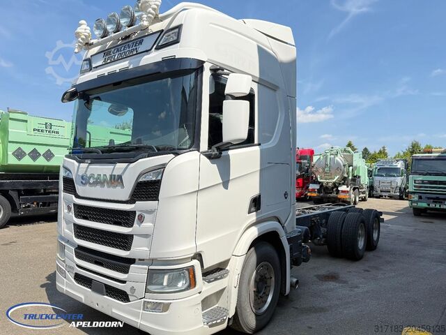 Chassis cabine Scania R650 V8 NGS 6x4, Standclima, Retarder, PTO, 900...