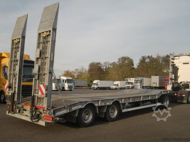 Dieplader aanhangwagen Humbaur HTD 30 85 25 K Tieflader hydr. Rampen