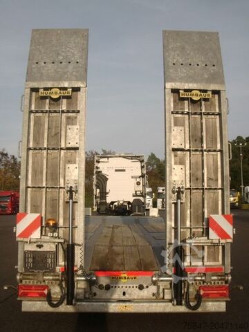 Dieplader aanhangwagen Humbaur HTD 30 85 25 K Tieflader hydr. Rampen