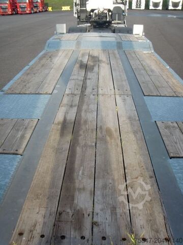 Dieplader aanhangwagen Humbaur HTD 30 85 25 K Tieflader hydr. Rampen