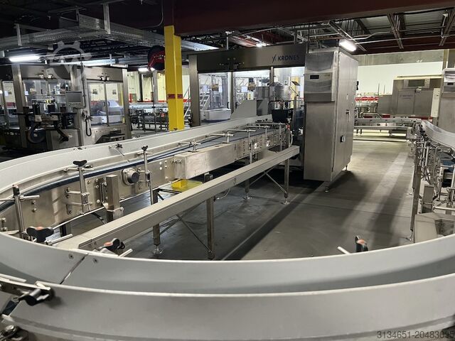 Krones-Linie completă de îmbuteliere 54.000 sticle/oră Krones 54.000 Bph Water bottling Line