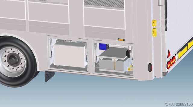 Μεταφορά βοοειδών CUPPERS NEW - 3 stock livestock - Water & Ventilation -...