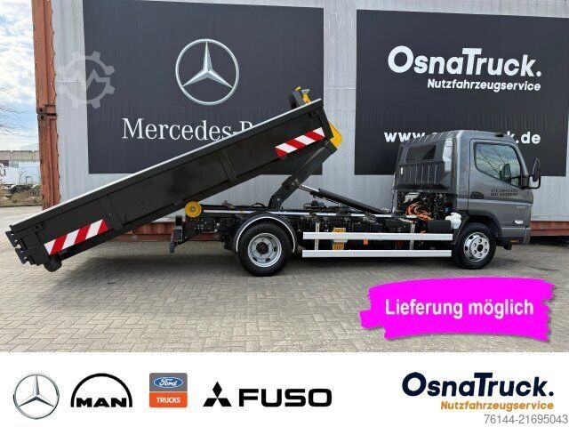 Transporter mit Kipper FUSO 7C18e Palfinger Abrollkipper Klima,Nutzl.3195 KG