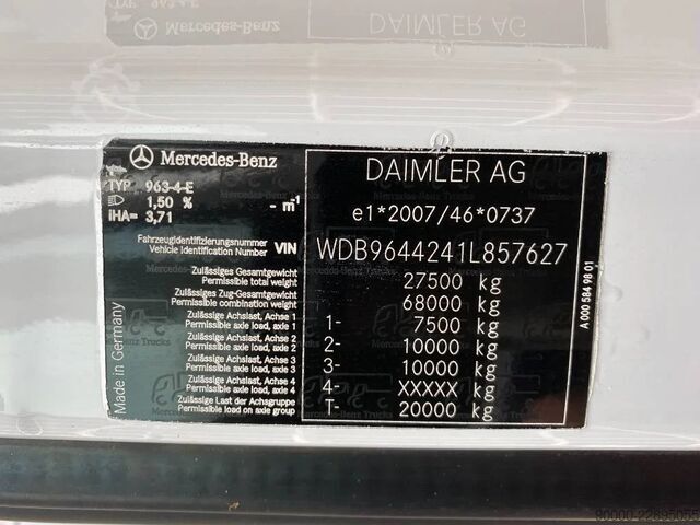Zware belasting Mercedes-Benz Arocs 2651 2651 LS Arocs / typ 963-4-E