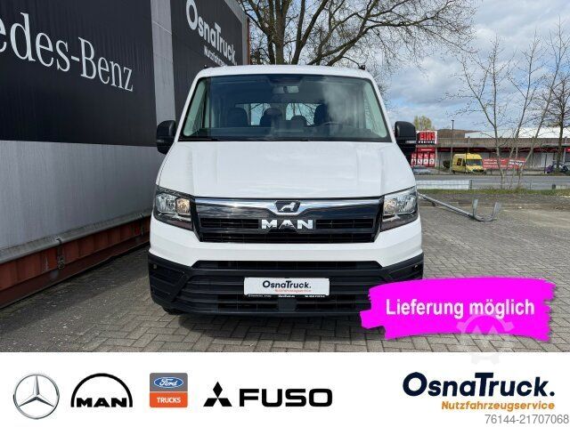 Furgon MAN TGE 3.140 DOKA Pritsche Klima, 7-Sitze