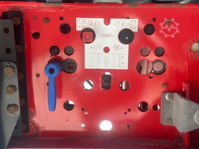 Billenős félpótkocsi SCHMITZ CARGOBULL Skl 24 SL 7.2 Okuslide Alukasten Lift