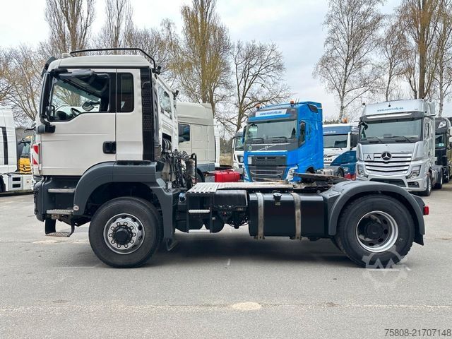 Standard nyergesvontató MAN 4xTGS 18.430 4x4H BLS Kipphydraulik / LOF 90