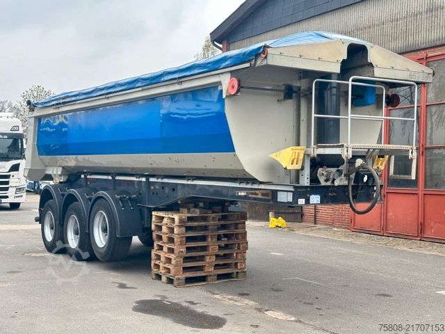 Billenős félpótkocsi LANGENDORF SKS-HS 24/30 Stahl 26m³ elektr Verdeck Lift