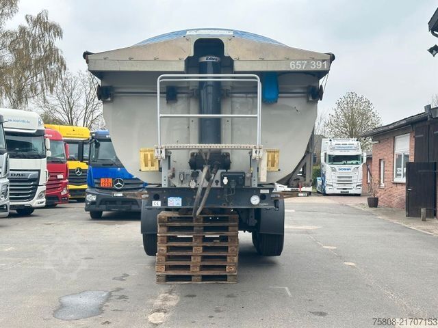 Billenős félpótkocsi LANGENDORF SKS-HS 24/30 Stahl 26m³ elektr Verdeck Lift