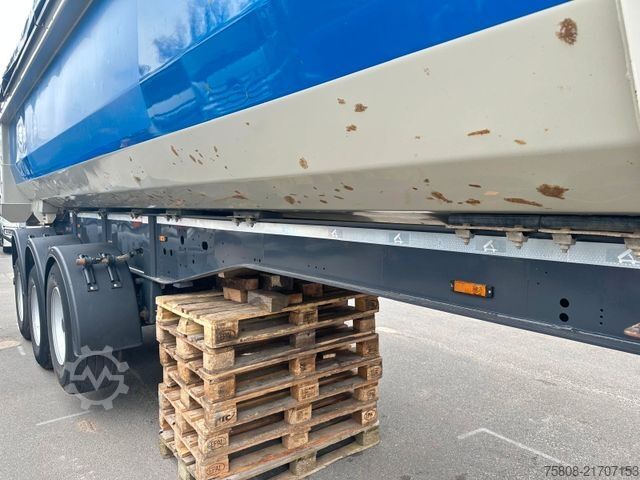 Billenős félpótkocsi LANGENDORF SKS-HS 24/30 Stahl 26m³ elektr Verdeck Lift