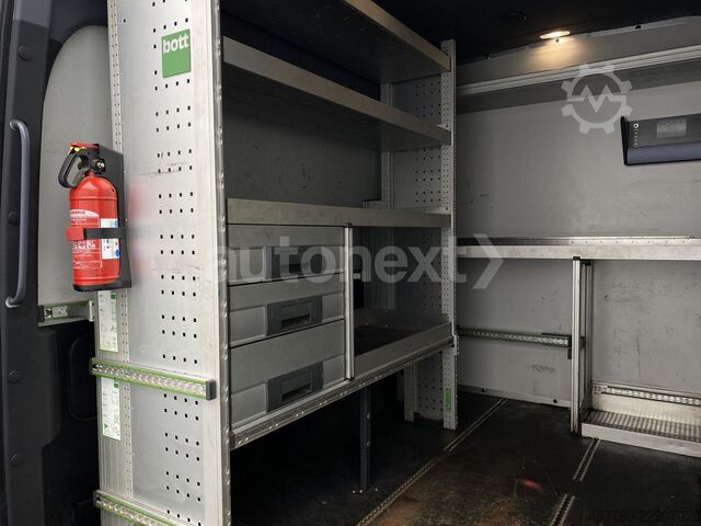 Furgão de teto alto MERCEDES-BENZ Sprinter 316 Maxi *Werkstatt* 9-Sitze+Standhzg