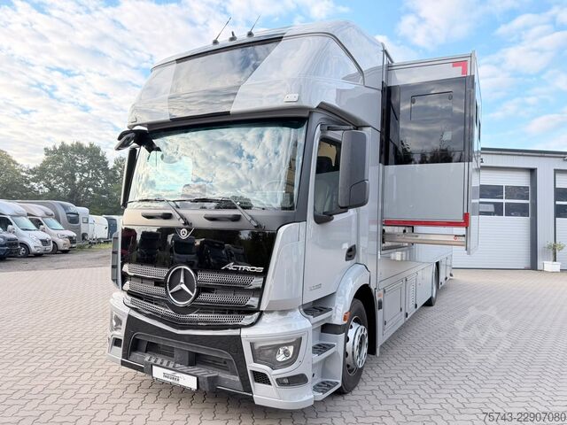 Kreaturvogn MERCEDES-BENZ ACTROS 1835  5 Pferde POP-OUT,  Neu