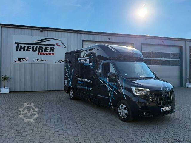 Kvægetransportør RENAULT Master STX 3 Sitzer  Haras / Hengste
