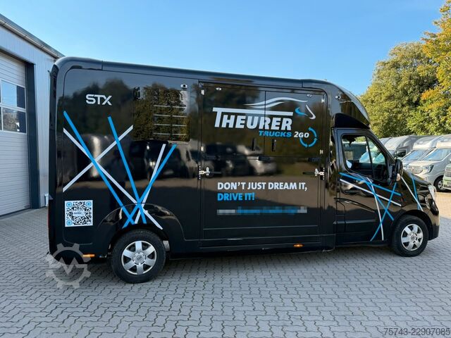 Kvægetransportør RENAULT Master STX 3 Sitzer  Haras / Hengste