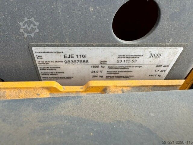 Transpalet manual Jungheinrich EJE 116i Li-Ion