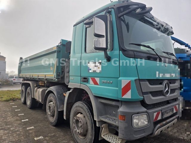 Tipper truck MERCEDES-BENZ Actros 3544 4144 / EPS / 8X4 / Meiller BORDMATIK