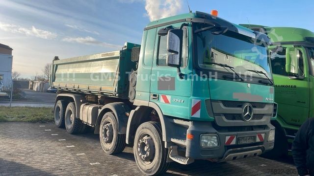 Tipper truck MERCEDES-BENZ Actros 3544 4144 / EPS / 8X4 / Meiller BORDMATIK