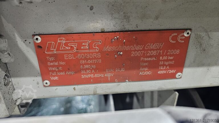 Máquina de fabricação de vidro isolante Lisec Cutting line