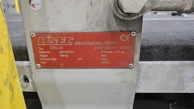 Máquina de fabricação de vidro isolante Lisec Cutting line