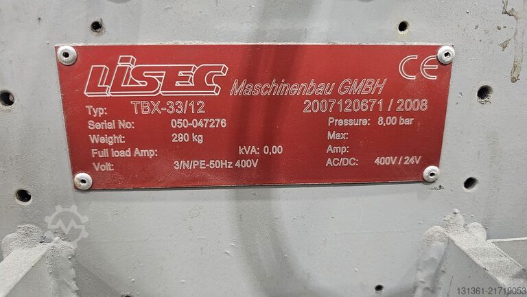 Máquina de fabricação de vidro isolante Lisec Cutting line