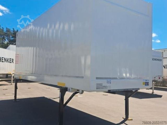 Wissellaadbak oplegger KRONE Heck Alu.- Rolltor