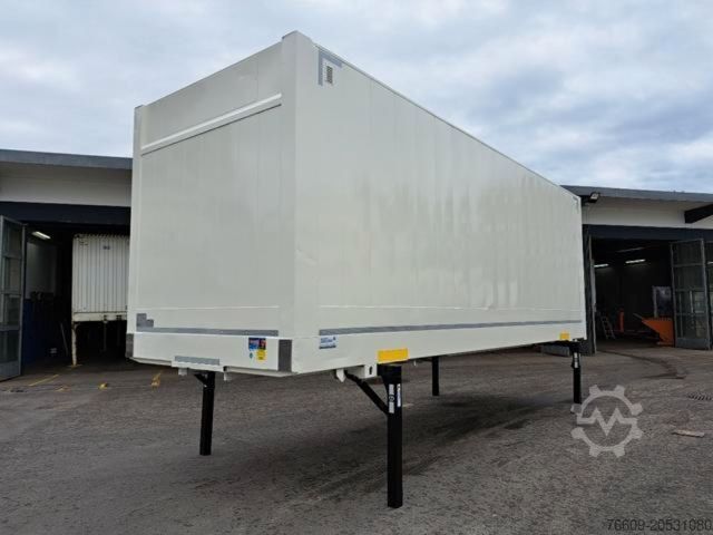 Wissellaadbak oplegger KRONE Heck Alu.- Rolltor